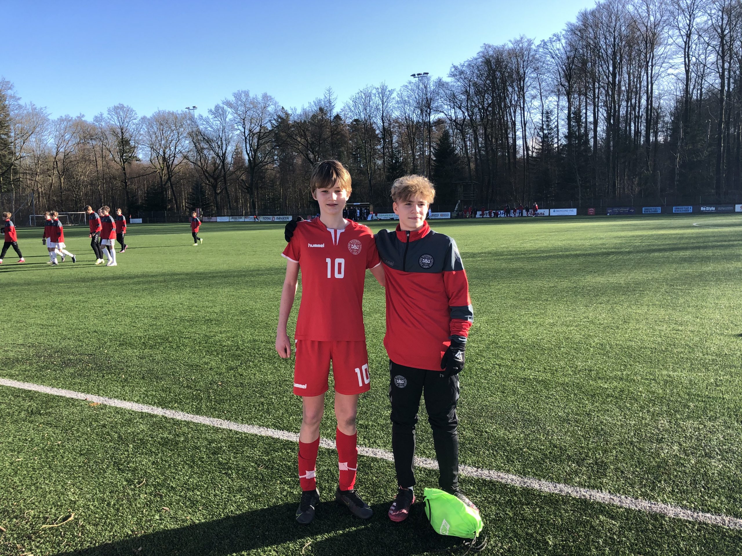 2 spillere med på DBU U15 Future