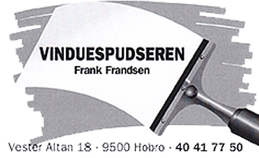 Vinduespudseren Frank Frandsen