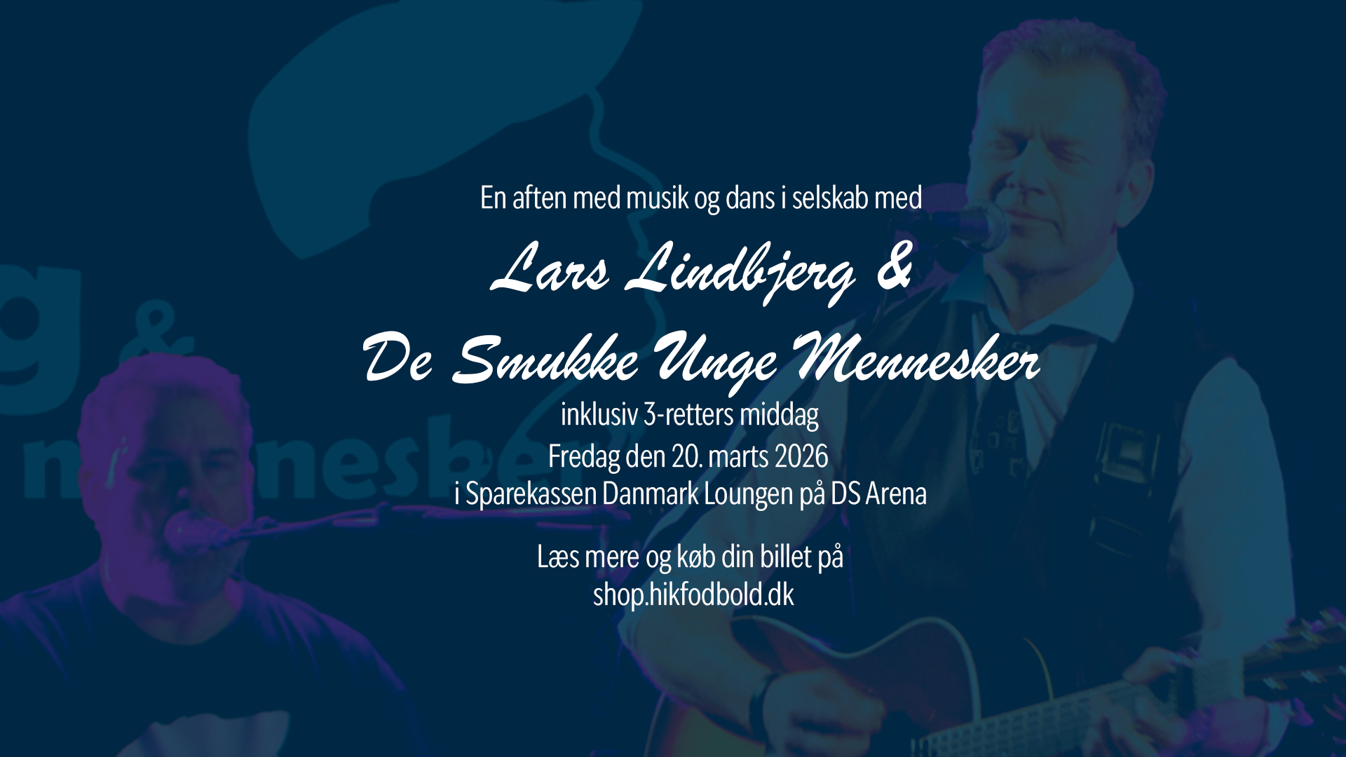 Lars Lindbjerg & “De smukke unge mennesker” spiller op til dans d. 20 marts Lars Lindbjerg & “De smukke unge mennesker” spiller op til dans d. 20 marts